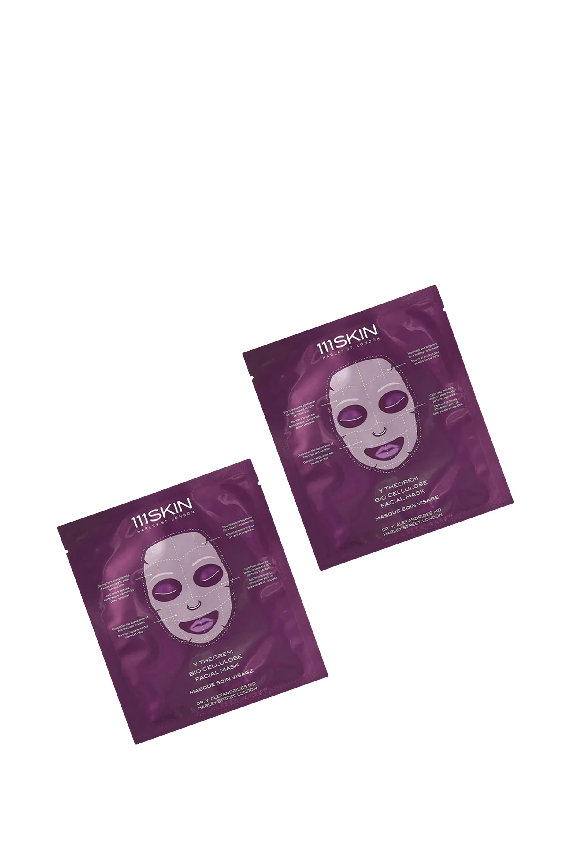 BROWZ Dubai | SKIN 111 - Y Theorem Bio Cellulose Facial Mask (5 pcs)