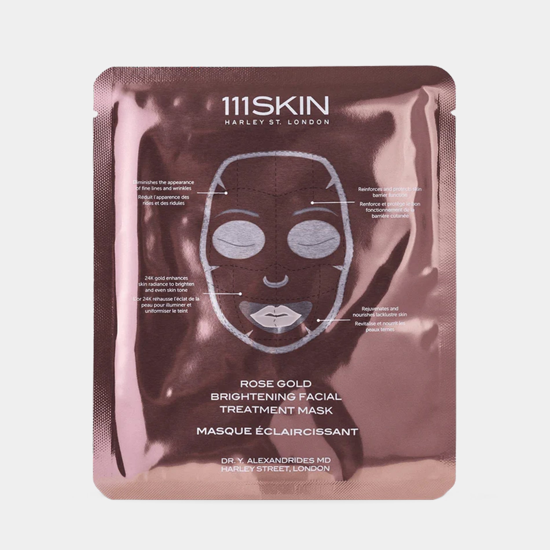 Rose Gold Brightening Face Mask pack