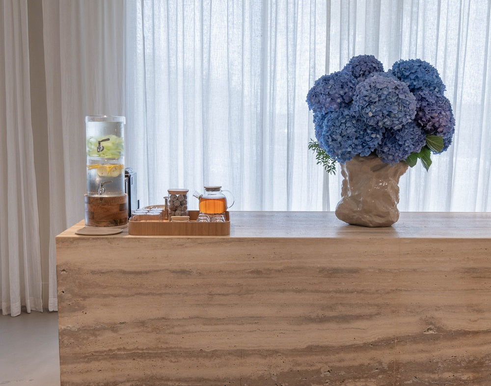 Warm, welcoming space designed for personal connection.