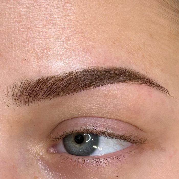 After Powder brows treatment