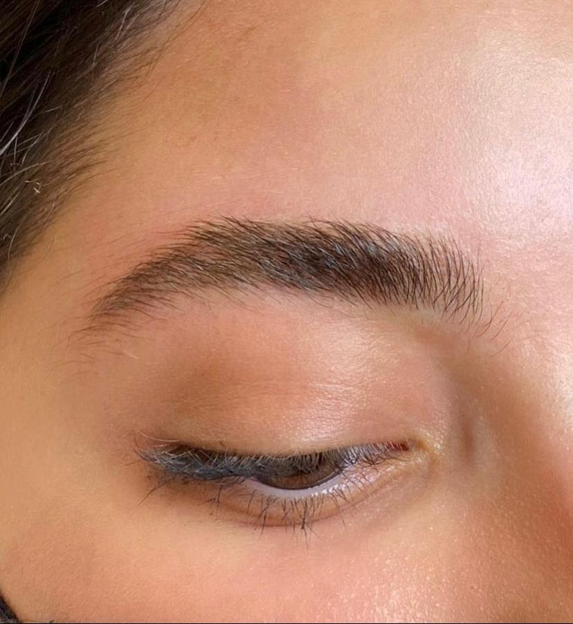 eyebrow shapes before and after